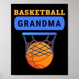 Basketball Grandma Poster