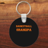 Basketball Grandpa Sleutelhanger (Voorkant)