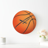 Basketball Graphic Grote Klok (Huis)