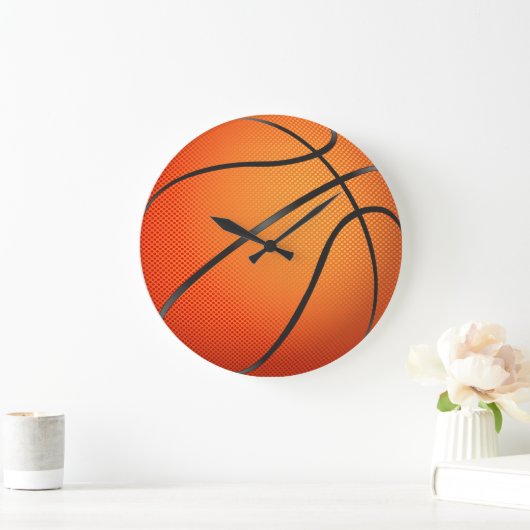 Basketball Graphic Grote Klok (Huis)