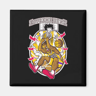 Basketball Graphic Magneet