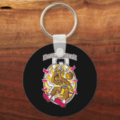 Basketball Graphic Sleutelhanger (Voorkant)