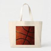 Basketball Grote Tote Bag (Voorkant)