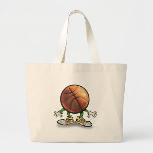 Basketball Grote Tote Bag