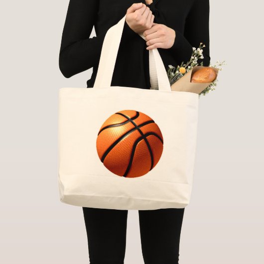 Basketball Grote Tote Bag (Voorkant (product))