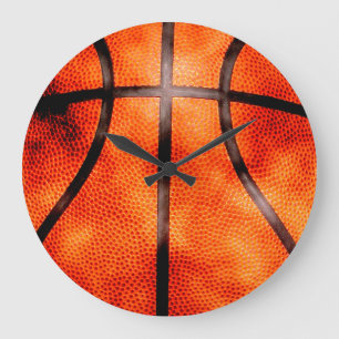Basketball Grunge Style Grote Klok