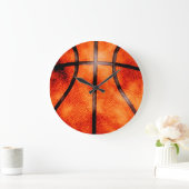 Basketball Grunge Style Grote Klok (Huis)
