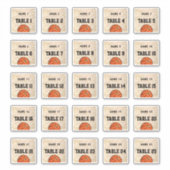 Basketball Guest Names 2" Sticker (Voorkant)