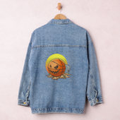 Basketball Halloween Denim Jacket (Hangar)