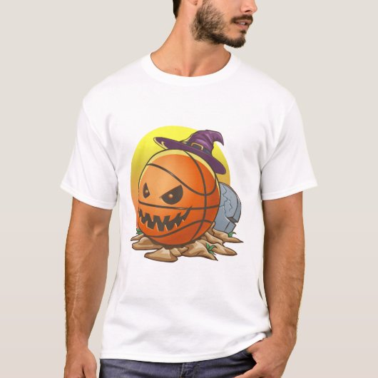 Basketball Halloween T-shirt (Voorkant)