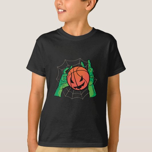 Basketball Halloween T-shirt (Voorkant)