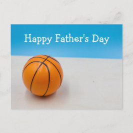 Basketball Happy Father's     DayPostcard Briefkaart