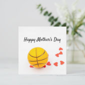 Basketball Happy Moederdag voor moeder uit liefde (Staand voorkant)