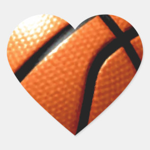 Basketball Hart Sticker