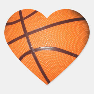 Basketball Hart Sticker