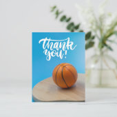 Basketball Hartelijk dank Briefkaart (Staand voorkant)