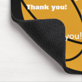 Basketball Hartelijk dank Muismat (Hoek)