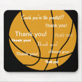 Basketball Hartelijk dank Muismat (Voorkant)