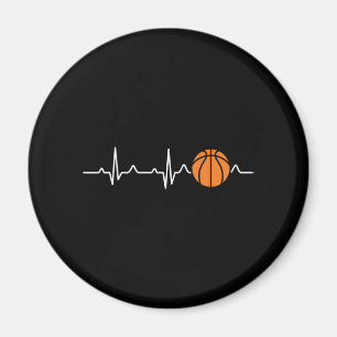 Basketball-hartslag Magneet