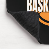 Basketball-hartslag Muismat (Hoek)