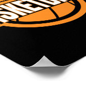 Basketball-hartslag Poster (Hoek)