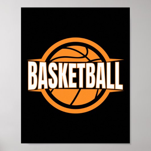 Basketball-hartslag Poster (Voorkant)