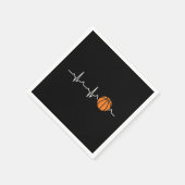 Basketball-hartslag Servet (Hoek)