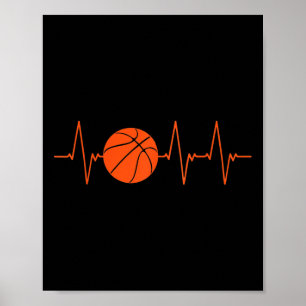 Basketball Heartbeat All Poster