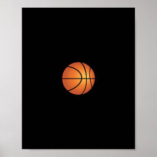 Basketball Heartbeat Cool I Love Basketball T-shir Poster
