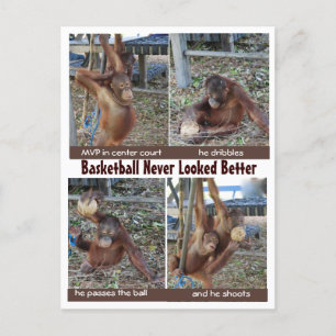 Basketball Heroes Briefkaart