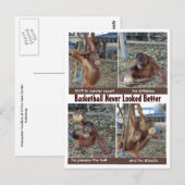 Basketball Heroes Briefkaart (Voorkant / Achterkant)