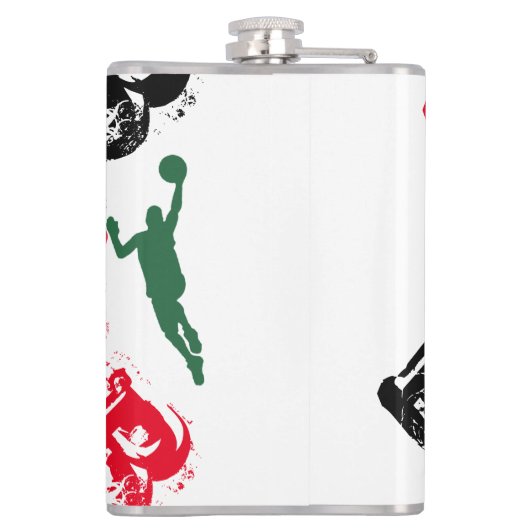 BASKETBALL HEUPFLES (Achterkant)