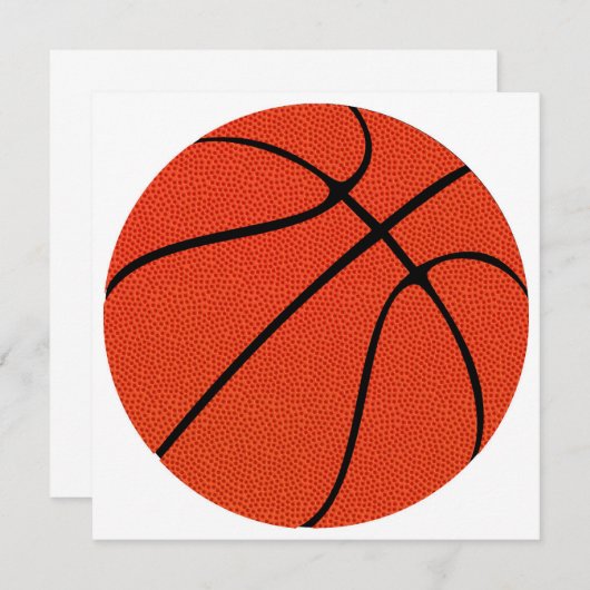 Basketball High Definition Skin Aangepaste tekst u Kaart (Voorkant / Achterkant)