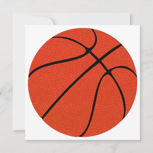 Basketball High Definition Skin Aangepaste tekst u Kaart (Voorkant)