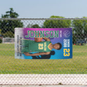 Basketball High School Senior Night Sports Display Spandoek (Insitu)