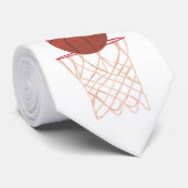 Basketball-hoepelsporten stropdas, stropdas (Opgerold)