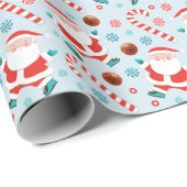 Basketball Holiday Gift Cadeaupapier (Rol Hoek)