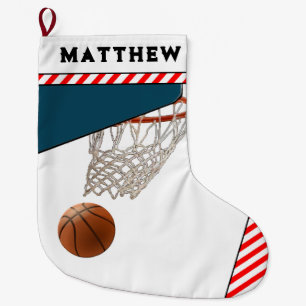 Basketball Holiday Giften Grote kerststop Kerstsok