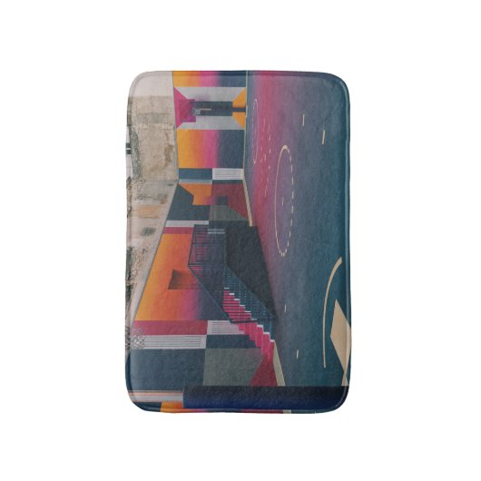 Basketball Hoop Badmat (Voorkant Verticaal)