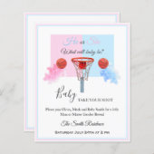 Basketball hoop blauwe roze roze roze roken bal (Voorkant / Achterkant)