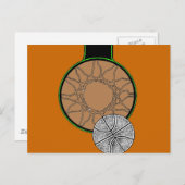 BASKETBALL HOOP BRIEFKAART (Voorkant / Achterkant)