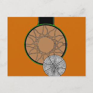 BASKETBALL HOOP BRIEFKAART