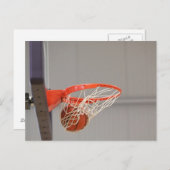 Basketball Hoop Briefkaarten (Voorkant / Achterkant)