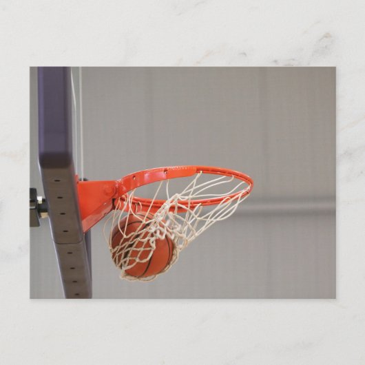 Basketball Hoop Briefkaarten (Voorkant)