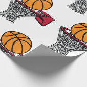 Basketball Hoop Cadeaupapier (Hoek)