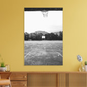 Basketball Hoop Canvas Afdruk (Insitu (Woonkamer))