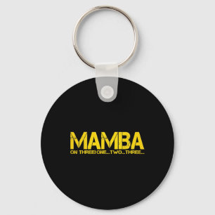 BASKETBALL HOOP CHAMPION MAMBA OP DRIE MOTIVATIE SLEUTELHANGER