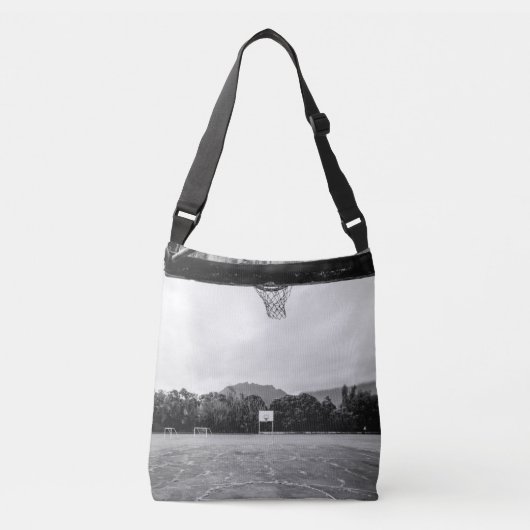 Basketball Hoop Crossbody Tas (Voorkant)