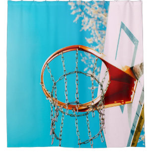 Basketball Hoop Douchegordijn