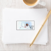 Basketball Hoop met Basketball Etiket (Insitu)